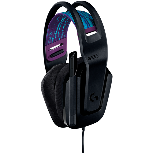 LOGITECH G335 Žičane Gaming Slušalice - CRNE - 3.5 MM slika 5