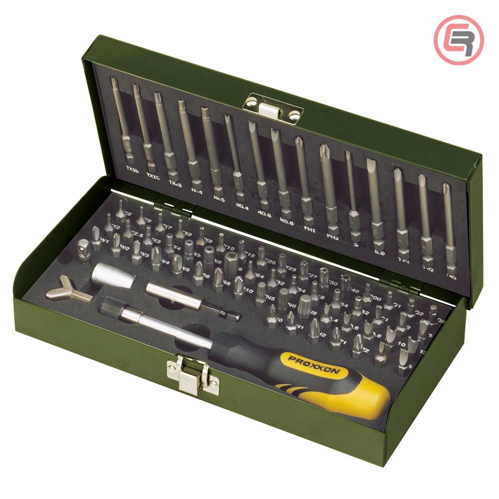 Proxxon Garnitura Bit Nastavaka / 75 dijelna - 23107 slika 1