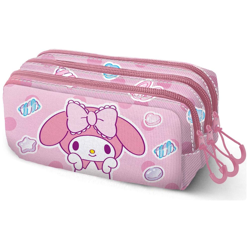 Portatodo My Melody Hello Kitty triple slika 2