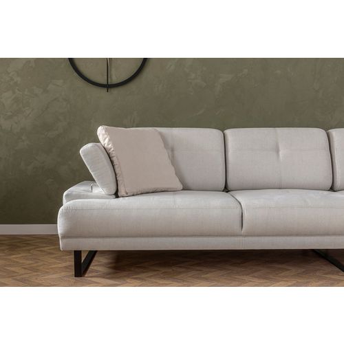 Atelier Del Sofa Kutna garnitura, Bež, Mustang Small Right - Beige slika 7