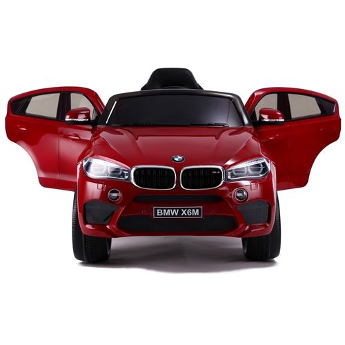 Licencirani BMW X6 crveni lakirani - auto na akumulator - NOVI dizajn slika 7