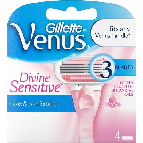 Gillette Venus Divine Sensitive zamjenska britivica 4 kom slika 1