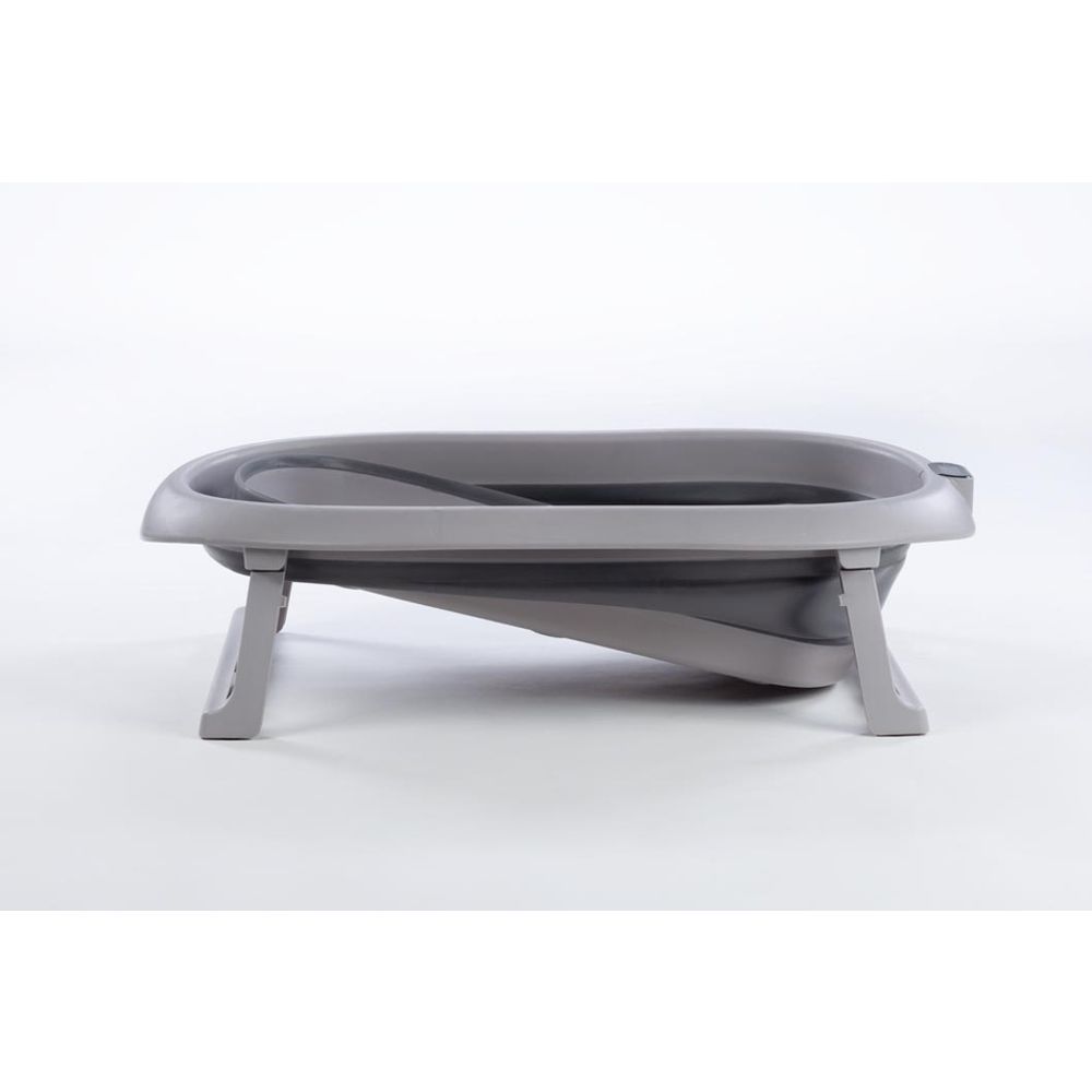 Sklopiva kadica s podlogom i termometrom dark grey slika 7
