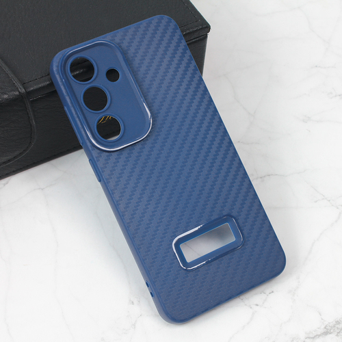 Maska Carbon Stripe za Samsung S921B Galaxy S24 plava slika 1