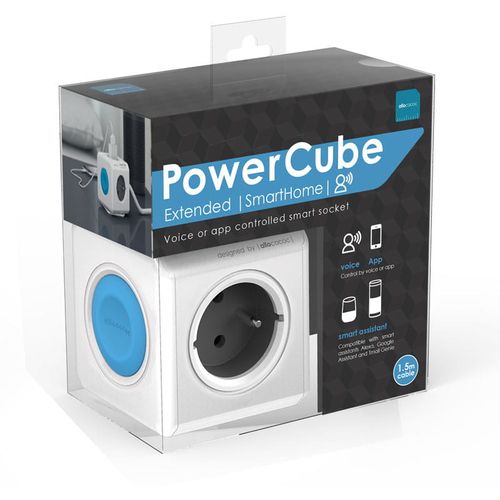 Allocacoc PowerCube Original Smart Home koc za nap. 4x230V uprav iOS 10751/DEORSH slika 2