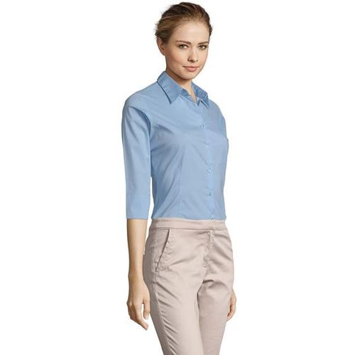 EFFECT ženska košulja sa 3/4 rukavima - Sky blue, S  slika 3