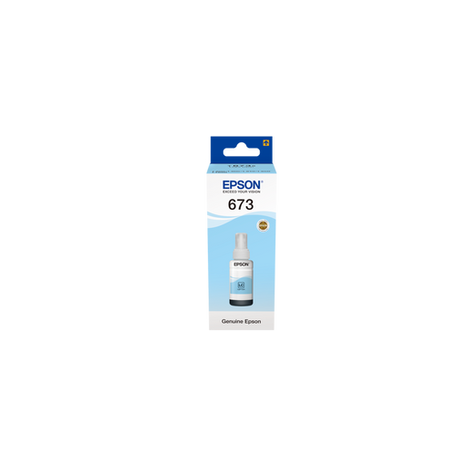 Epson C13T67354A T6735 EcoTank Light Cyan ink bottle slika 1