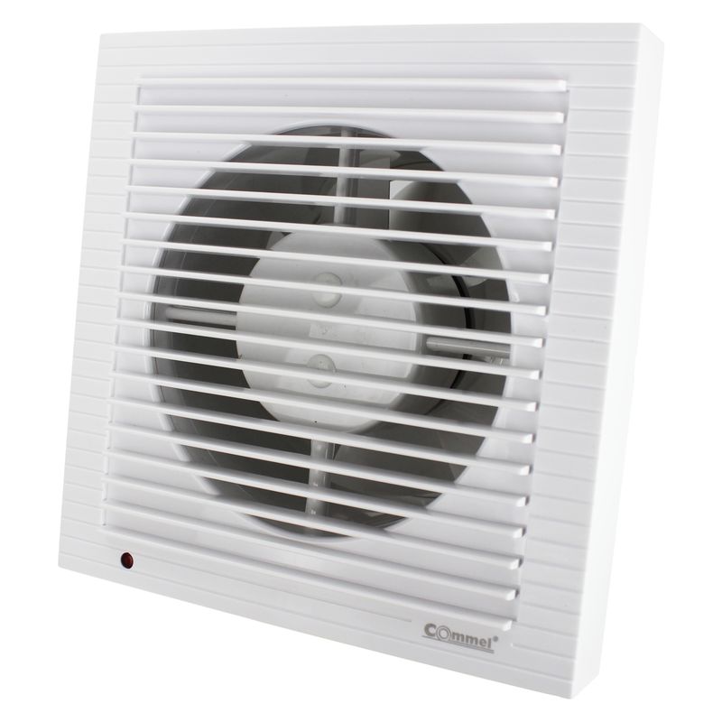 COMMEL Ventilator s odgođenim gašenjem/tajmerom   220 V, 50 Hz, 18 W, 320 m³/h, 35 db, fi 148mm sa integriranom dvokrilnom zaklopkom image