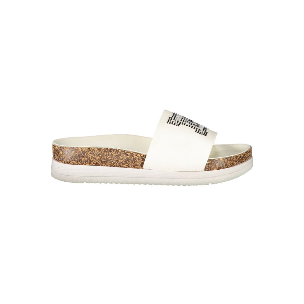 LAURA BIAGIOTTI WOMEN'S WHITE SLIPPER FOOTWEAR slika 1
