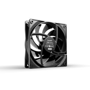 be quiet! BL106 Pure Wings 3 120mm PWM High-speed, Fan speed up to 2100rpm, Noise level 30.9 dB, 4-pin connector PWM, Airflow (59.6 cfm / 101.2 m3/h)