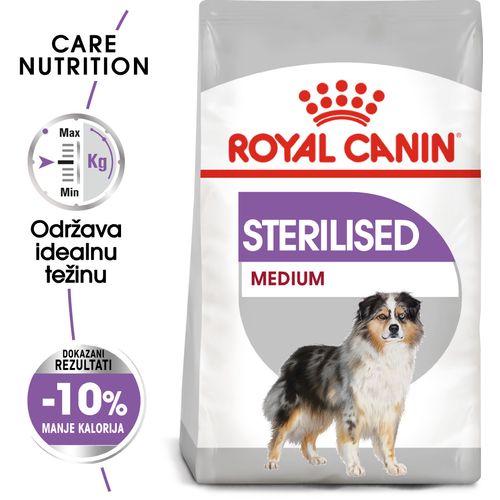 ROYAL CANIN CCN Medium Sterilised, potpuna hrana za pse - za kastrirane/sterilizirane odrasle pse srednje velikih pasmina (od 11 do 25 kg) - Stariji od 12 mjeseci - Psi skloni prekomjernoj tjelesnoj težini, 12 kg slika 6