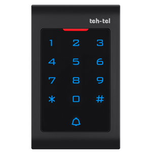 Teh-tel RFID čitač T10 tastatura osetljiva na dodir za unutrašnju montažu