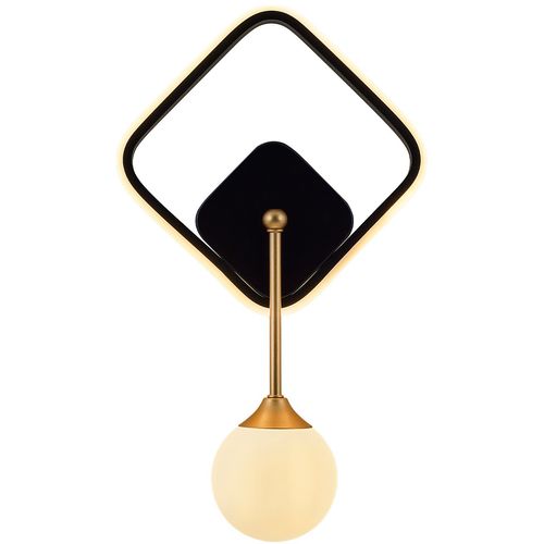 L1143 - Black Black Wall Lamp slika 3