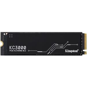 Kingston SKC3000S/1024G M.2 NVMe 1TB, 2280, PCIe Gen 4x4, KC3000, 3D TLC NAND, Read up to 7,000 MB/s, Write up to 6,000 MB/s (single sided), Includes cloning software