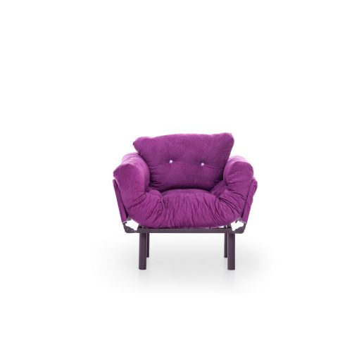 Atelier Del Sofa Fotelja, Ljubičasta, Nitta Single - Purple slika 3