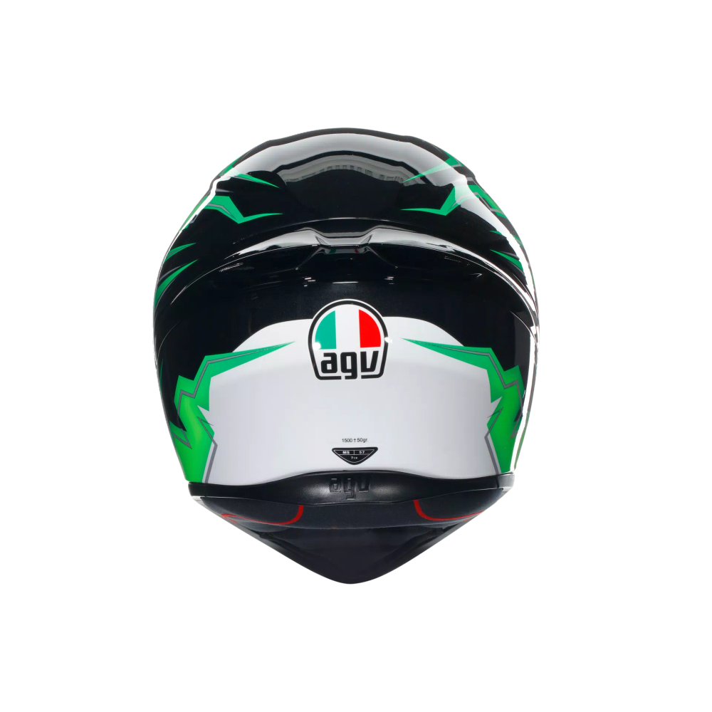 AGV K1 S Kripton crna/zelena slika 7