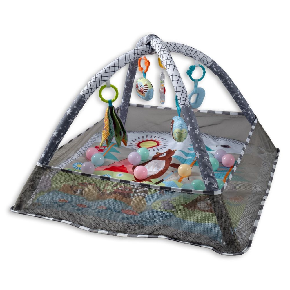 Bertonne edukativna podloga s lopticama Activity Mat - Šarena slika 1