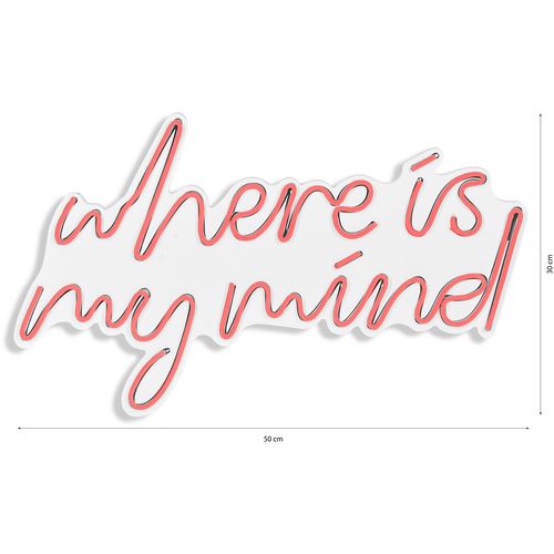 Where Is My Mind - Pink Pink Decorative Plastic Led Lighting slika 9