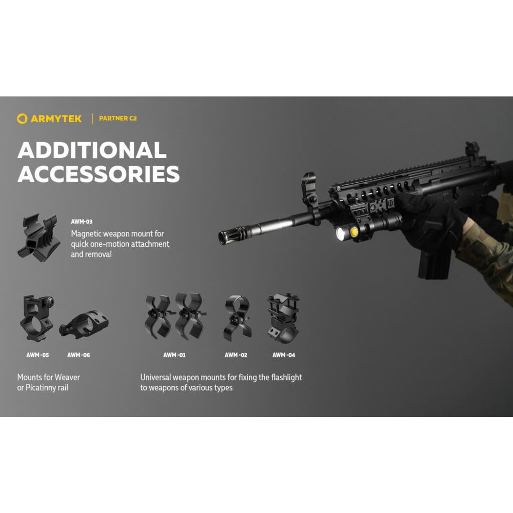Armytek Baterijska lampa Partner C2 slika 29