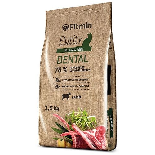 Fitmin Cat Purity Dental, hrana za mačke 1,5kg slika 1