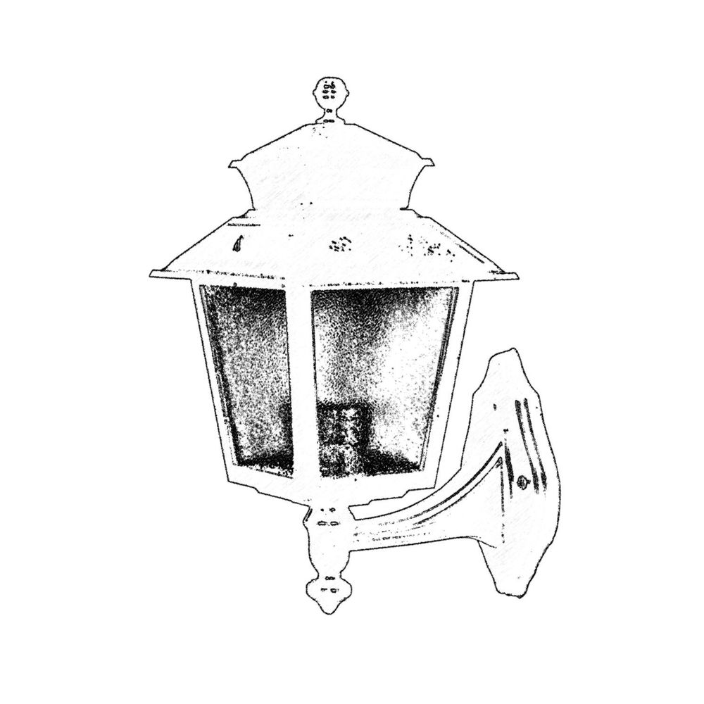 BAP-68213-BSY Crna Spoljna Zidna Lampa slika 2
