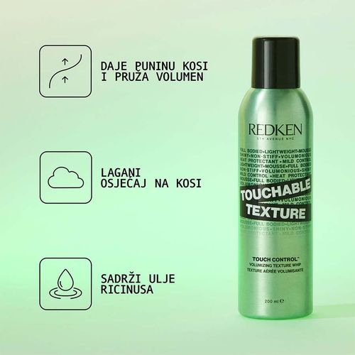 Redken Styling by Redken Touchable Texture Spray 200ml slika 3