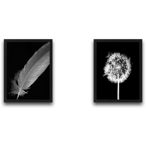 Wallity Uokvirena slika (2 komada), Dandelion Feather Set slika 2