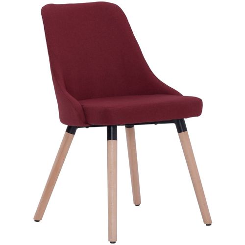 Blagovaonske stolice od tkanine 6 kom crvena boja vina slika 20