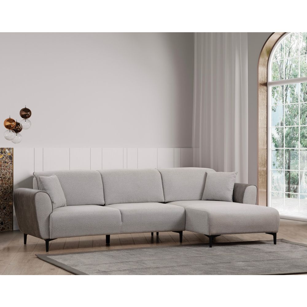 Aren Right - Ugao Sofa-Krevet u Sivoj Boji slika 1