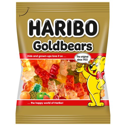 Haribo gumeni  bomboni zlatni medo 200 g slika 1