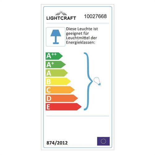 Lightcraft Shinestone S, okrugla vanjska svjetiljka promjera 20 cm, izgled kamena slika 16