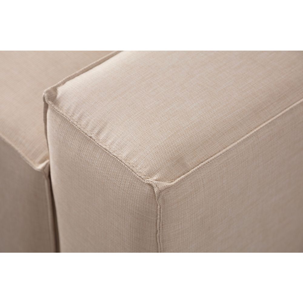 Pırlo Corner Left - Ecru Ugao Sofa na Razvlačenje slika 15