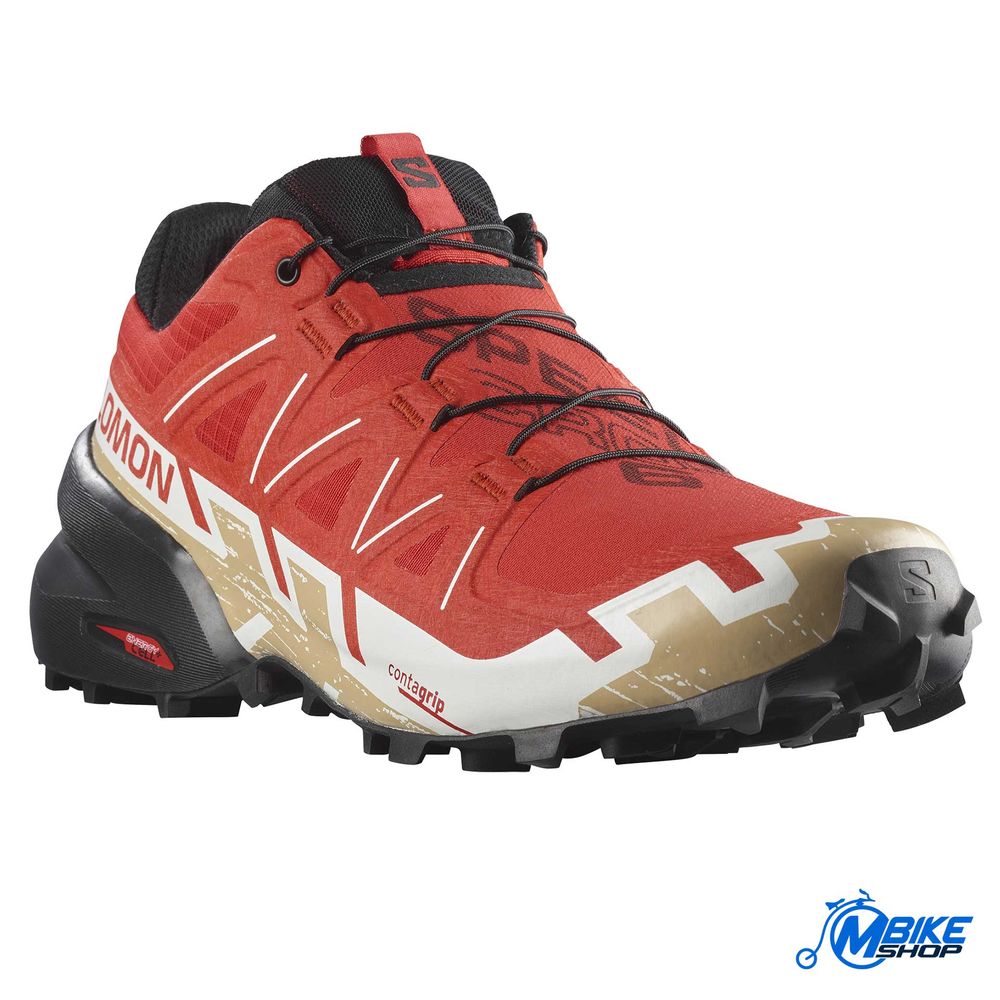Salomon Muške patike Speedcross 6, Fiery Red/Black/Safari slika 3