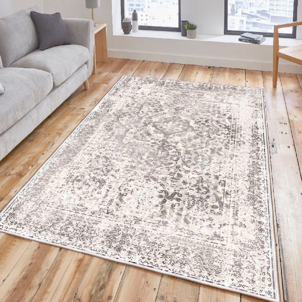 Kremasti Mink Tepih WOOSONIL082 (120 x 180 cm) slika 1