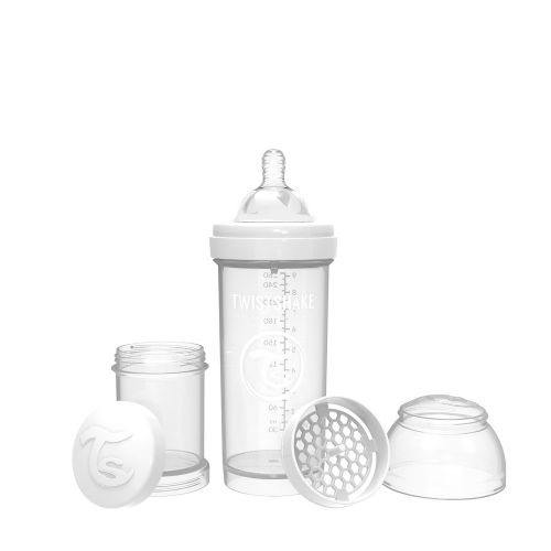 Twistshake Flašica Za Bebe 260Ml White slika 2