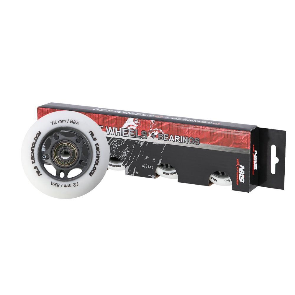 Pu 72x24 82a bijeli mat (4 kom.) + abec-9 (8 kom.) set nils extreme slika 4