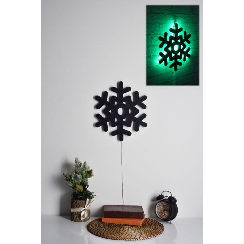 Wallity Ukrasna LED rasvjeta, Snowflake 2 - Green slika 1