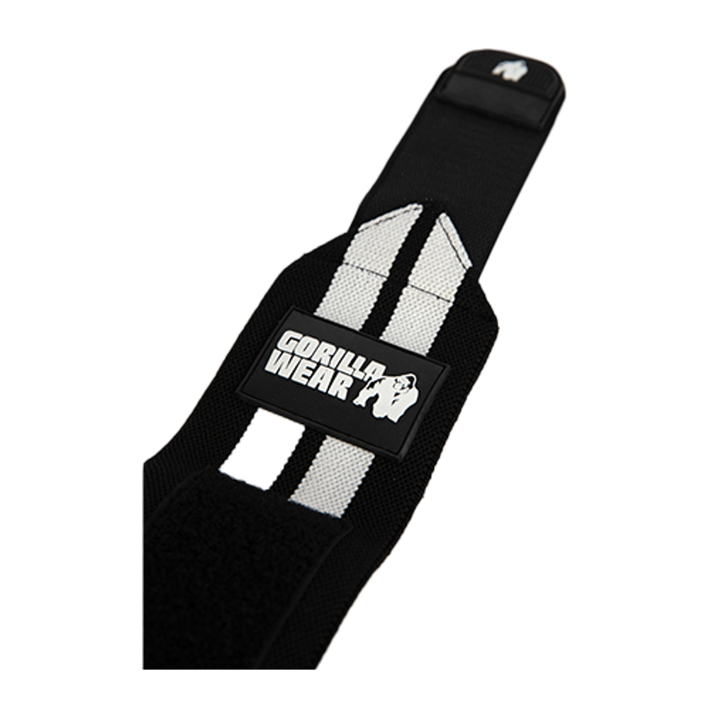 Gorilla Wear Steznici za laktove 150cm - Crno/Bijeli, 2kom slika 2