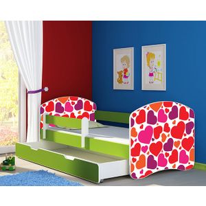ACMA Dječiji krevet Acma II sa ladicom Green - 160x80cm - Dezen 25
