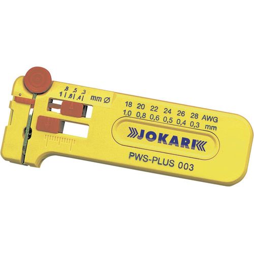 Jokari prezicna kliješta za skidanje izolacije PWS-Plus 6 za različite žice od 0,30 - 1,00 mm  fine žice, sve PVC slika 1