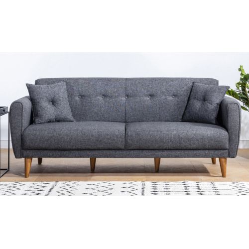 Atelier Del Sofa Aria-Dark Grey Trosed na razvlačenje slika 1