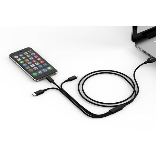 USB 2.0, Apple iPad/iPhone/iPod, USB 3.0   1.20 m crna slika 3