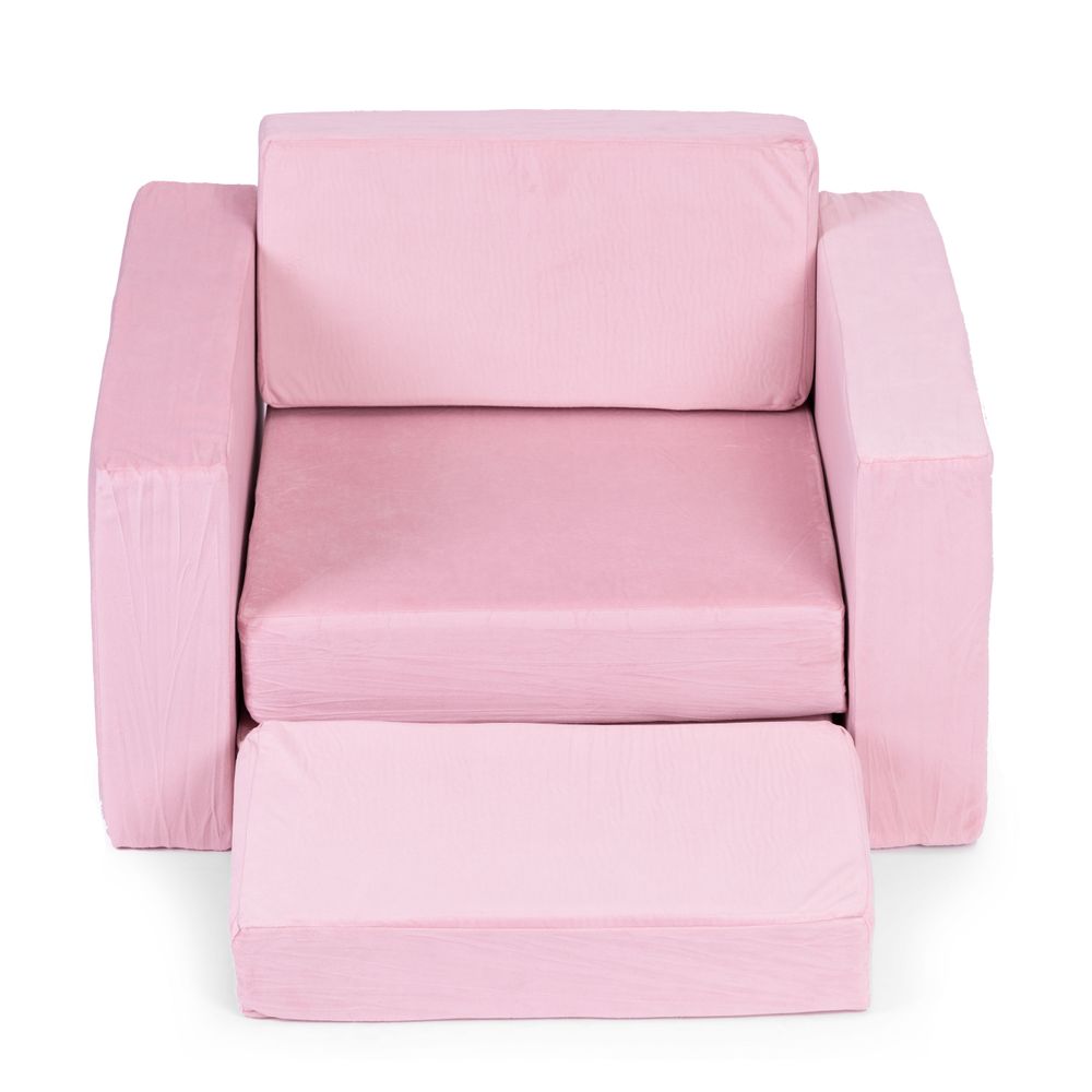 Ecotoys DIY modularna sofa sa 8 jastuka - pink slika 3