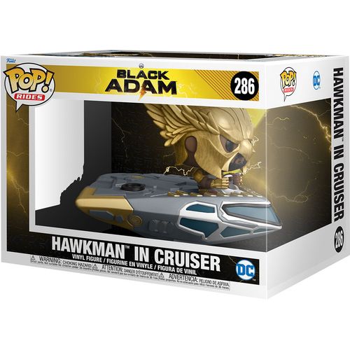 POP figure DC Comics Black Adam Hawkman in Cruiser slika 3