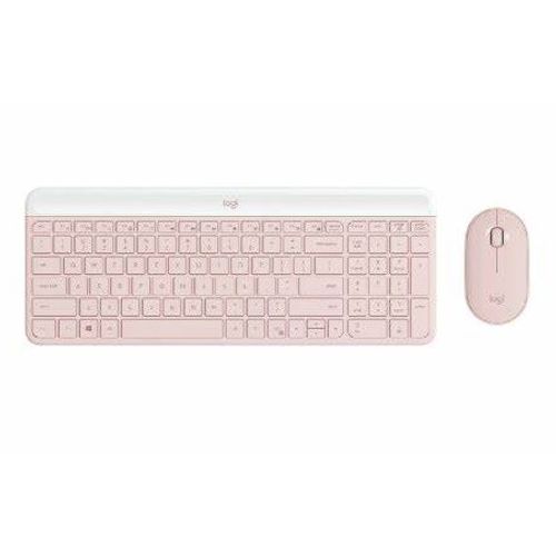 Logitech MK470 Slim Wireless Keyboard and Mouse, Rose - US slika 2