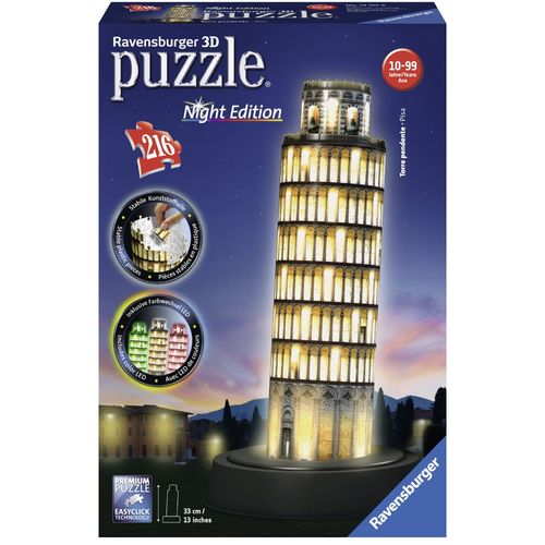Ravensburger Puzzle 3D Piza noću 216kom slika 1