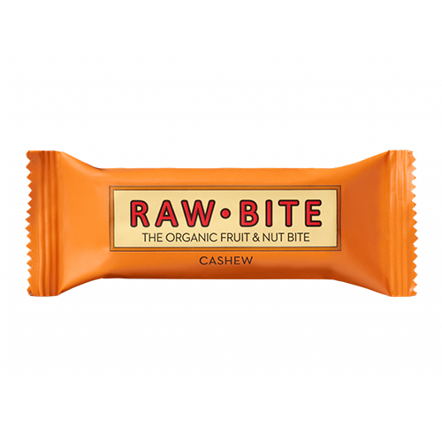 Raw Bite Voćni Energetski Bar Organski  - Indijski Orah 50g slika 1