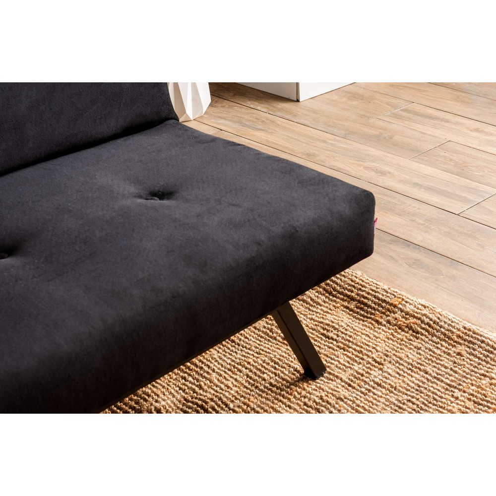 Sofa na razvlačenje Zola - Crna slika 4