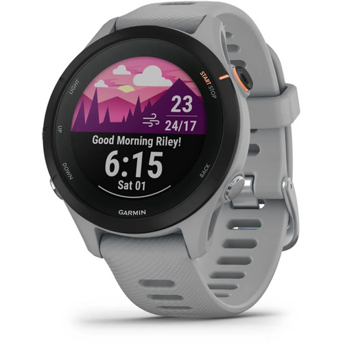 Garmin manji sat za trčanje Forerunner 255S, praškasto sivi slika 1