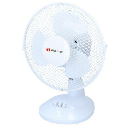 Ventilator stolni 23 cm bijeli pp slika 1